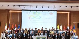 A memorial ggroup photo of AAN members organizer, OPDs in Lao PDR and APCD staff at the Congress which was conducted on 21 June 2025