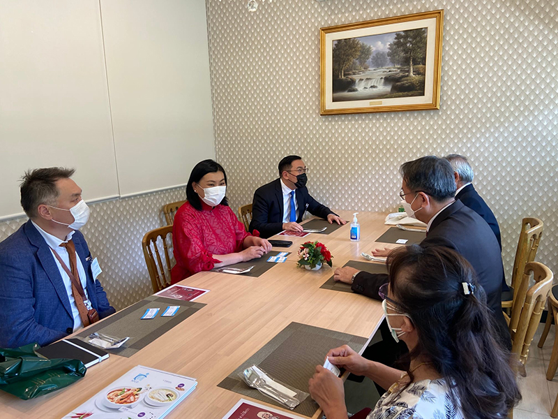 Embassy of Mongolia in Thailand visited APCD to exchange knowledge in disability-inclusive development, especially Disability-Inclusive Business (DIB).