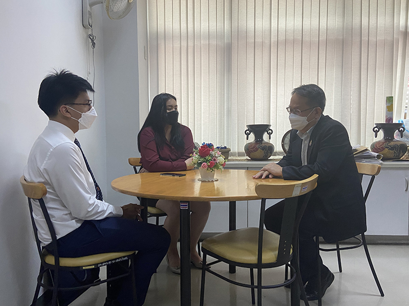 On 25 May 2022, Mr. Wanarat Chanphet, Officer of the Embassy of Israel in Thailand and Ms. Kanvisorn Charikanonda, Assistant to Deputy Chief of Mission of the Embassy of Israel in Thailand visited APCD