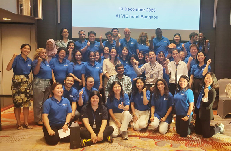 Group photo of participants, APCD resource persons and organizers of the World food Programme.