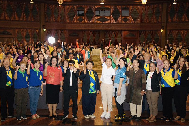 คณะวิทยากร ศพอ. ด้านกีฬาสำหรับทุกคน (DIS) รับเชิญให้สาธิตกีฬาที่ทุกคนเล่นได้ในงานสัมมนาที่จัดโดยสมาคมเพื่อผู้บกพร่องทางจิตภาคเหนือ จังหวัดเชียงใหม่ เมื่อวันที่ 15 กันยายน 2568
