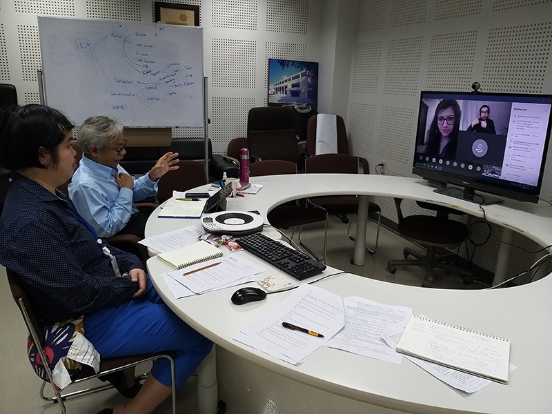 Mr. Somchai Rungsilp, Manager of Community Development Department, reviewed national trainings on Disability-Inclusive Disaster Risk Reduction, which were collaborative training courses with the Department of Empowerment of Persons with Disabilities, Department of Disaster Prevention and Mitigation and APCD. The activities were in line with Incheon Strategy goal 7 on disability-inclusive disaster risk reduction