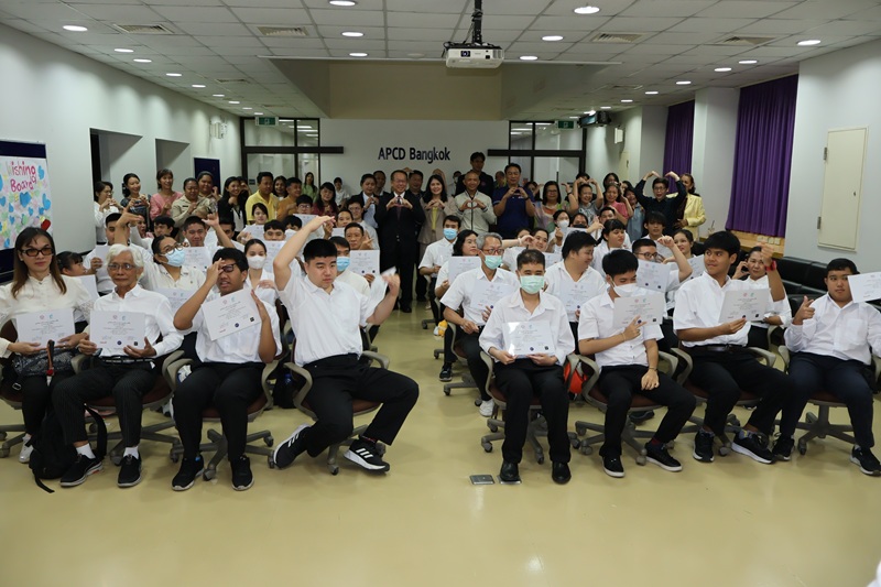 APCD Successfully Concludes Vocational Skills Development Training for Persons with Disabilities in Food Business and Hospitality Business Industry