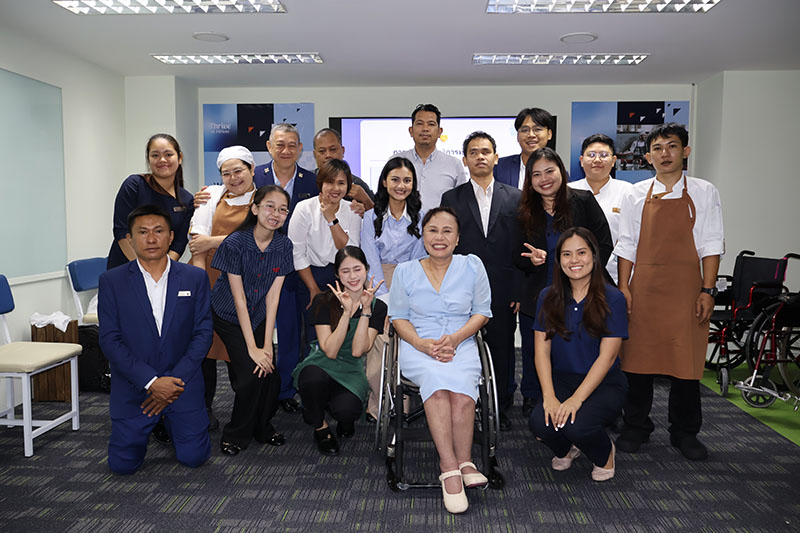 APCD จับมือโรงแรมดับเบิลทรี บาย ฮิลตัน กรุงเทพฯ เพลินจิต ส่งเสริมบริการที่เป็นมิตรและทั่วถึงสำหรับคนพิการ