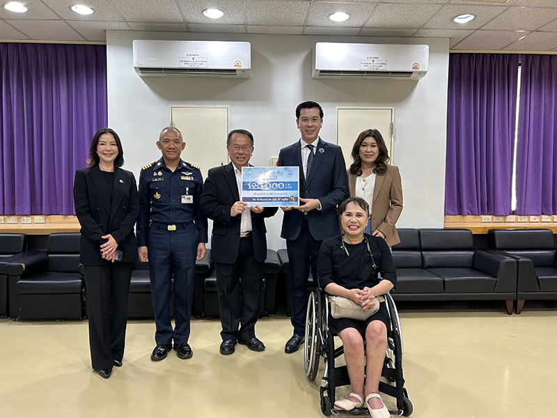 APCD ขอขอบพระคุณสมาคม วปอ. และนักศึกษา วปอ. รุ่นที่ 67 สำหรับการบริจาคเงิน