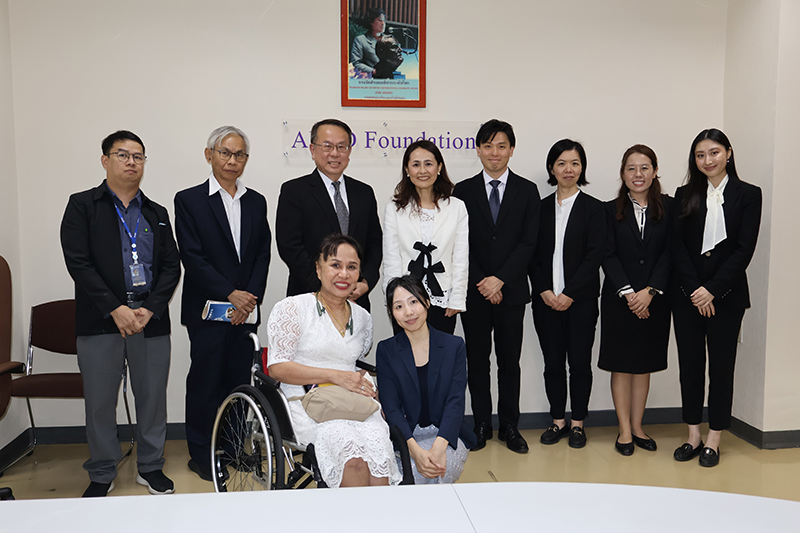 นายพิรุณ ลายสมิต ผู้อำนวยการบริหาร APCD พร้อมด้วยคณะทำงาน APCD ให้การต้อนรับคณะผู้แทนจากสำนักงานความร่วมมือระหว่างประเทศของญี่ปุ่น (JICA) ประจำประเทศไทย 