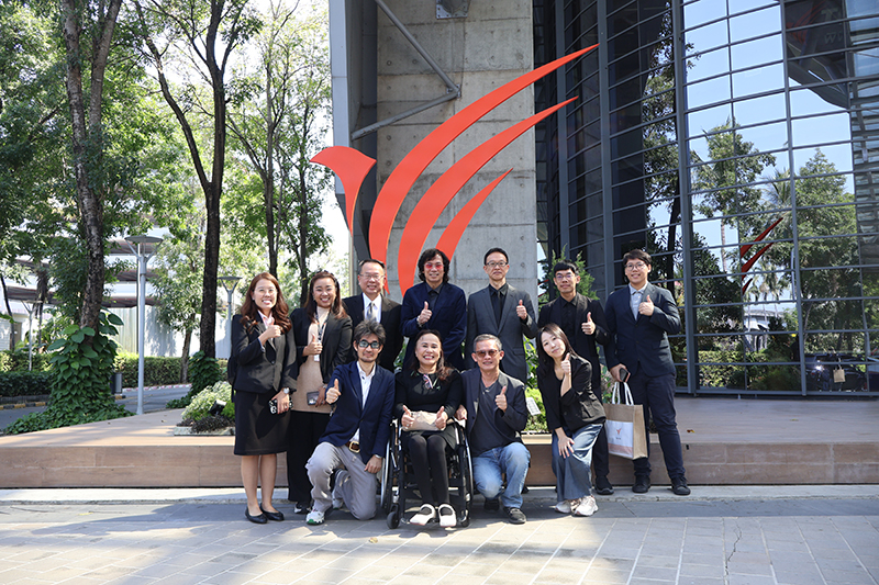 APCD และ JICA ประเทศไทย เข้าพบผู้บริหาร Thai PBS เพื่ออวยพรปีใหม่และหารือความร่วมมือด้านสื่อเพื่อคนพิการ 