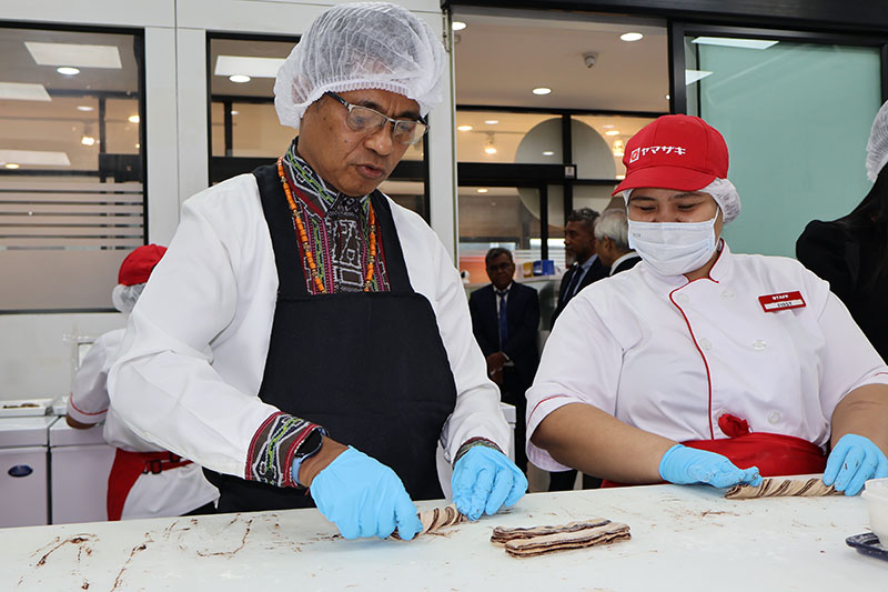 รองนายกรัฐมนตรีติมอร์-เลสเตเยี่ยมชม APCD และร่วมกิจกรรมทำขนมอบ