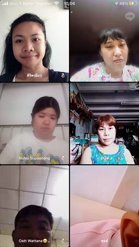 Self-introduction and activities update of group members in Bangkok and Chiang Mai. 