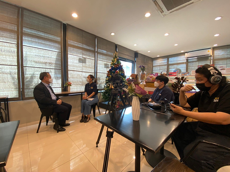 On 17 December 2021, the TV program (Khon Thai Mai Thor) crew support and film APCD 60+ Plus Bakery and Chocolate Cafe project, an APCD Disability-Inclusive Business (DIB) project by interviewing Mr. Piroon Laismit (APCD Executive Director) and some staff with disabilities. It will be released on the "News1" Channel.