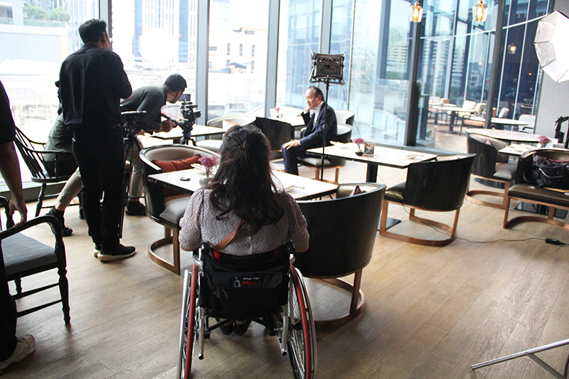 APCD Media Project in September On 5 September 2022, APCD started the media project of sustainable Disability-Inclusive sustainable employment documentary focusing on ex-trainee with disability employing at the Hyatt Regency Bangkok Sukhumvit, Bangkok.