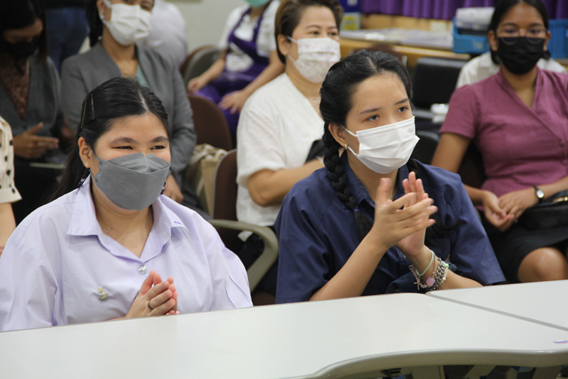 The Saowabha Vocational College together with its students with disabilities and their parents visited APCD