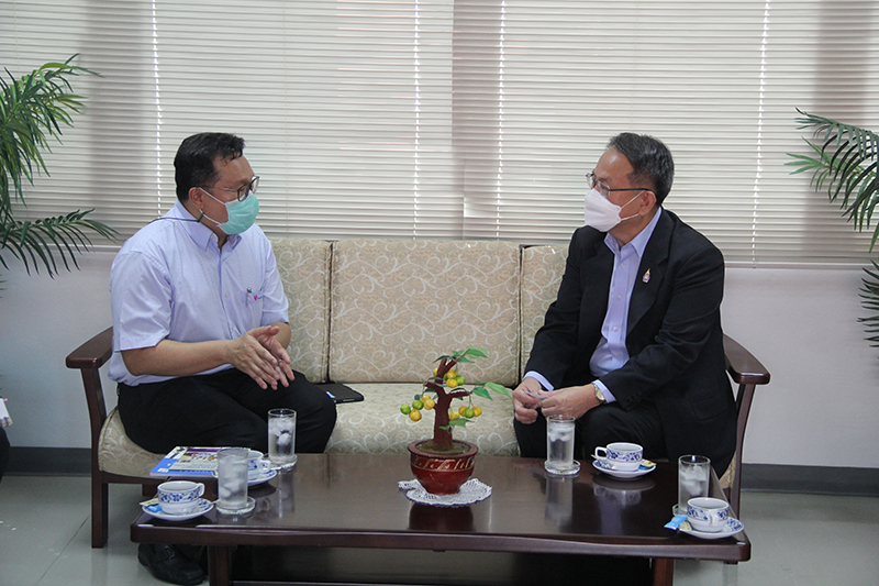 On Monday 25 July 2022, Mr. Aj Wisuthithawornwong, the manager of CSR Management of Thai Oil Public Company Limited., 