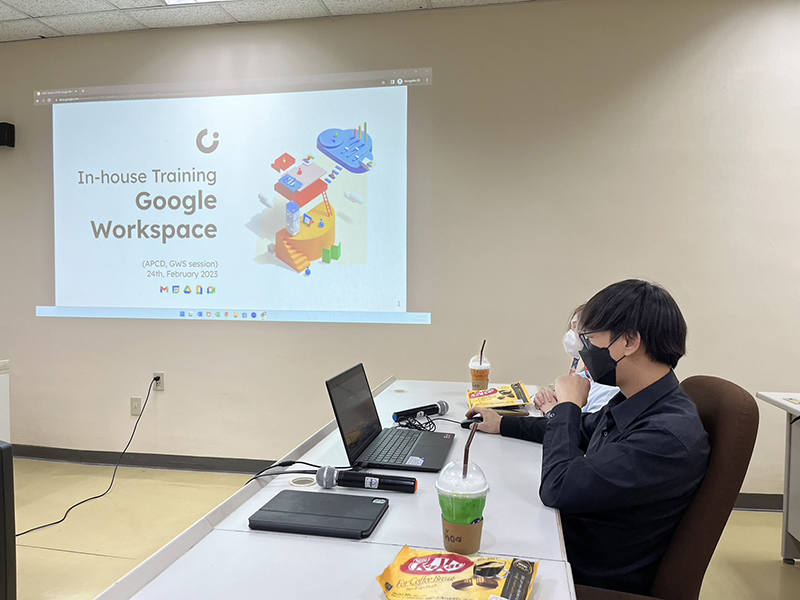 Training on the introduction of “Google Workspace”