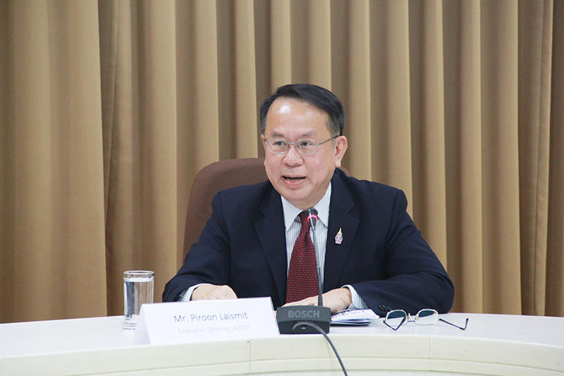 Mrs. Ureerat Chareontoh, the Director-General of the Thailand International Cooperation Agency (TICA) led TICA's Cooperation partners in Thailand visited the Asia-Pacific Development Center on Disability, on 23 February, 2023, 