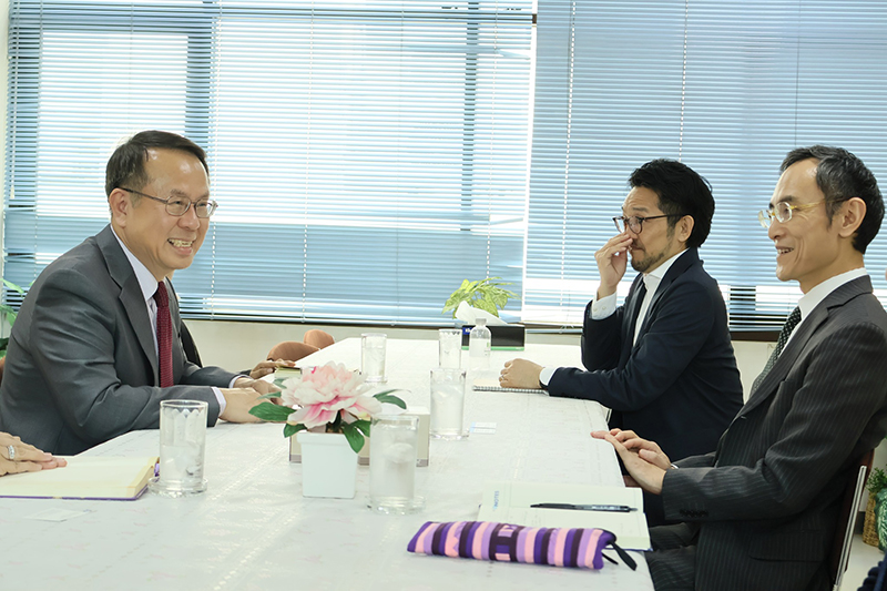 Asia-Pacific Development Center on Disability (APCD) Strengthens Ties with Japan International Cooperation Agency (JICA) On 30 November 2023, Mr. Piroon Laismit, the Executive Director of the Asia-Pacific Development Center on Disability (APCD), extended a warm welcome to Mr. NAKAZAWA Keiichiro, the Special Assistant to the President of the Japan International Cooperation Agency (JICA). The meeting also included the presence of Mr. Ryoichi Kawabe, the Senior Representative of the JICA Thailand Office, and Yuko Kawaii, the Representative of the JICA Thailand Office. This significant interaction highlighted the commitment of both organizations to fostering collaboration and enhancing initiatives related to development on disability in the Asia-Pacific region. Mr.Piroon Laismit expressed gratitude for the continued support from JICA and emphasized the shared goal of promoting inclusivity and accessibility for persons with disabilities. The visit of Mr. NAKAZAWA Keiichiro, representing JICA, signifies the importance placed on the partnership between APCD and JICA in addressing the challenges faced by people with disabilities. Discussions during the meeting likely covered ongoing projects, potential areas for future cooperation, and strategies to further advance the inclusive development agenda. The meeting serves as a positive step towards strengthening the relationship between APCD and JICA, creating opportunities for joint initiatives that will have a meaningful impact on the lives of individuals with disabilities in the Asia-Pacific region. As both organizations continue to work together, the shared commitment to promoting inclusivity and addressing the unique challenges faced by persons with disabilities is expected to result in tangible and positive outcomes for the community.