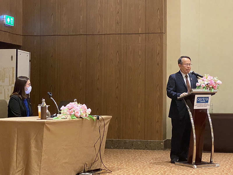 On 3 April 2023, Mr. Piroon Laismit, APCD Executive Director gave an opening speech for 2-month on-the-job training for APCD interns with disability at the Centra by Centara Government Complex Hotel & Convention Centre Chaeng Watthana.