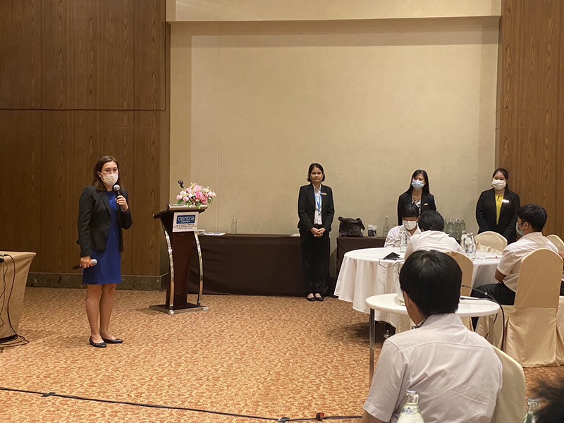 On 3 April 2023, Mr. Piroon Laismit, APCD Executive Director gave an opening speech for 2-month on-the-job training for APCD interns with disability at the Centra by Centara Government Complex Hotel & Convention Centre Chaeng Watthana.