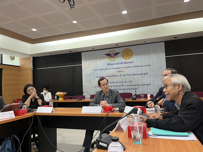 APCD and Jigme Singye Wangchuck School of Law (JSW Law) from Bhutan exchanged with  Thammasat University on Disability Law in Thailand on 10 April 2023, Bangkok, Thailand