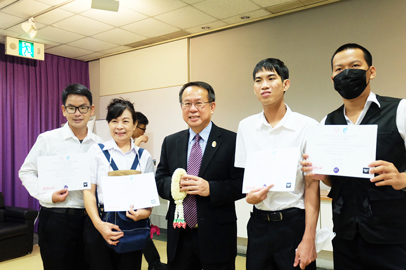 On 25 May 2023, Congratulations to trainees with disabilities who graduated in the APCD 60+ Plus Vocational skills training in Food Business project (Disability-Inclusive Business- DIB) of the year 2023.