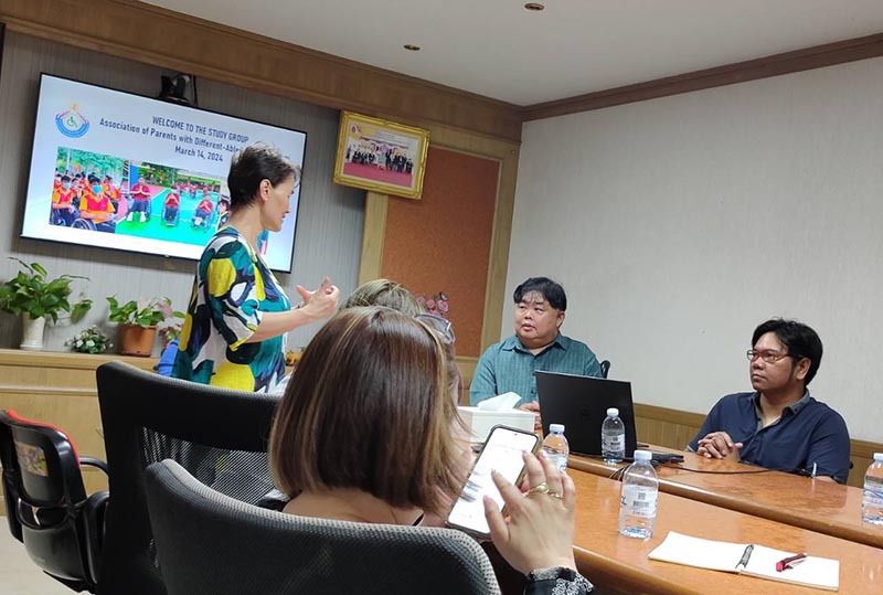 APDC visited the Pattaya Redemptorist Technological College for People with Disabilities, Pattaya, Chonburi and continue self-study till last day of the trip.