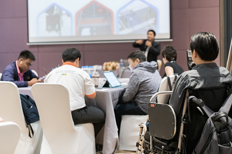 Diverse leaders from various backgrounds who live with physical disabilities came together to learn, share insights, and develop action plans. Their commitment to fostering inclusive cities.