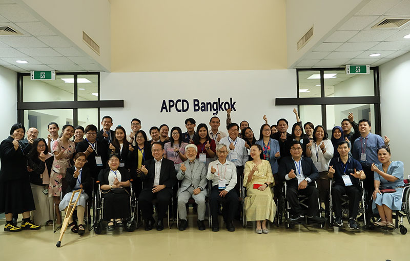 Learning session on Stakeholders meeting at APCD on good practices on facilitation skills and participatory training approaches related to DiDRR initiatives on January 22nd, 2024.