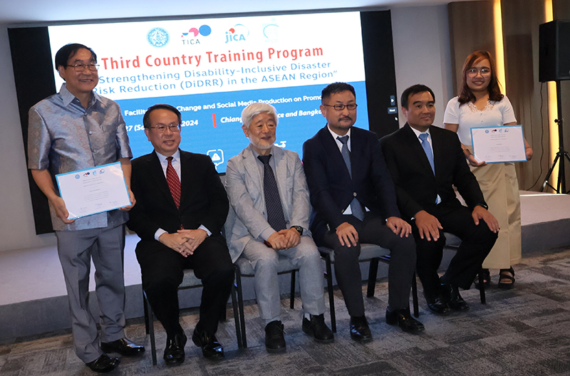 Learning session of Stakeholder’s meeting at UNESCAP on Sharing experiences on DiDRR implementation in Asia-Pacific countries with ESCAP Representatives on January 22nd, 2024.