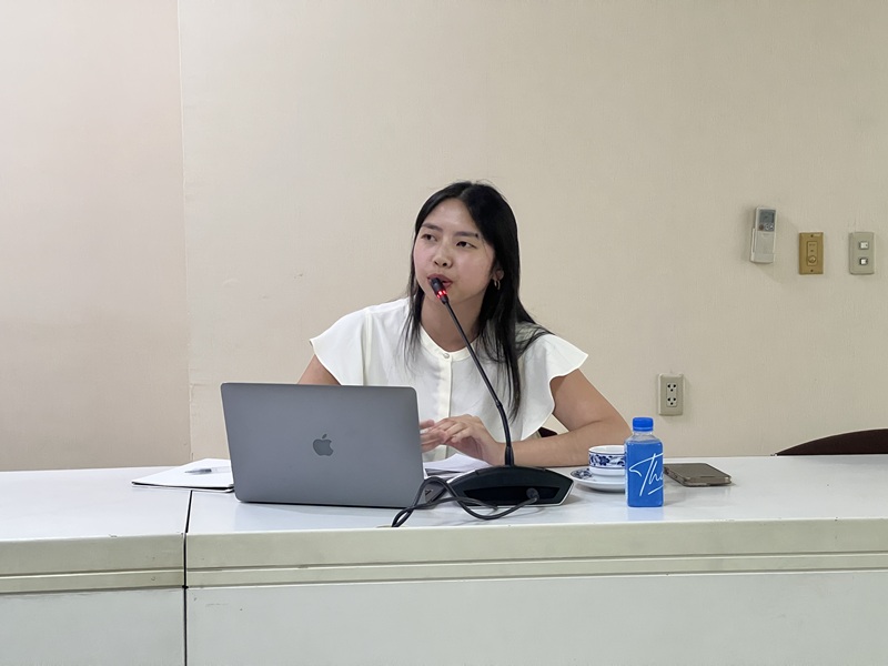 Ms. Jasmine shared her final internship presentation and reflected on what she gained from her experience at APCD. She also provided recommendations to strengthen their programming and discussed how she plans to apply her newfound knowledge in her future work. 