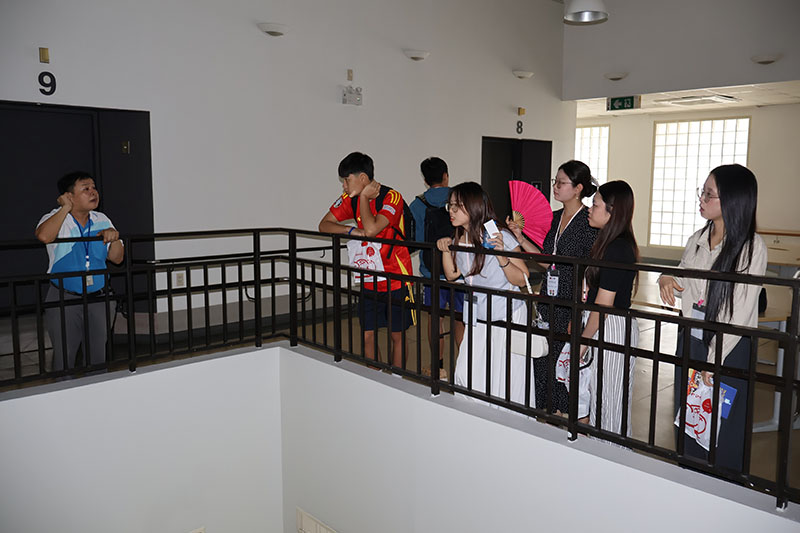 The delegates learned about Universal Design at APCD Training Building.