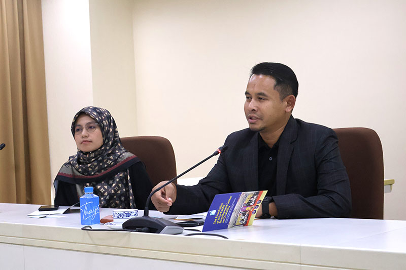 Mr. Y.B Tuan Danial AL Rachid Bin Haron Aminar Rashid, Head of Delegation, shared the purpose of visitation and the background of Selangor Disabled Council.