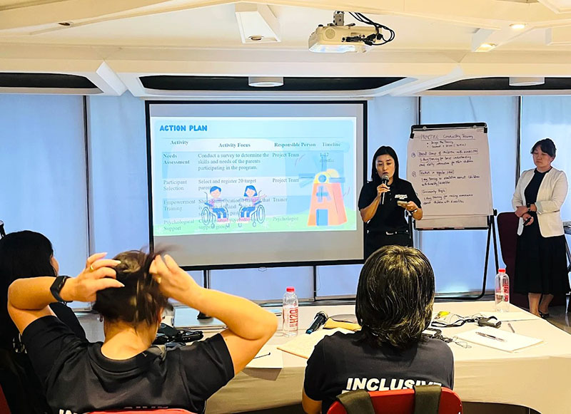 Participants presented their Action Plans on 28 November.