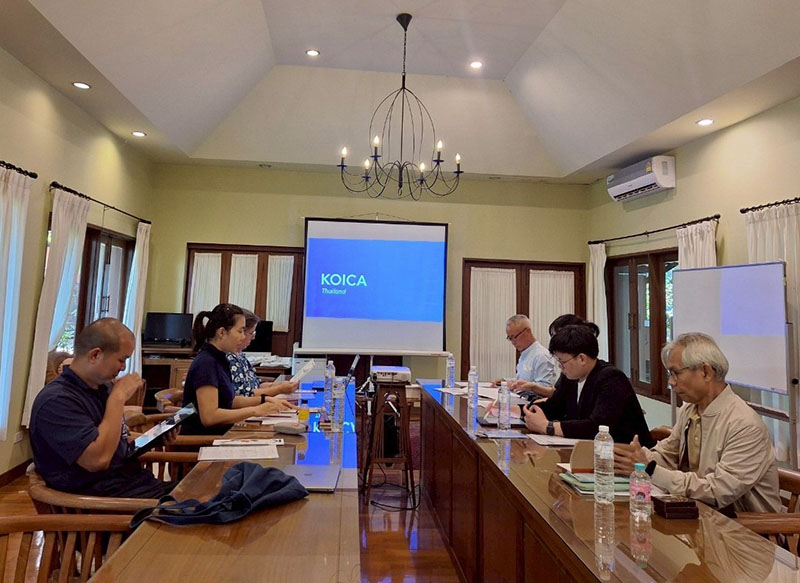 Meeting among KOICA, DBF and APCD for further collaboration on promotion of inclusive art program.