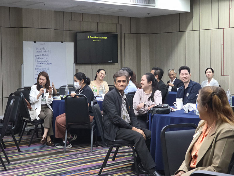 Photos capturing active stakeholder feedback, comments, and recommendations during the conclusion session. 