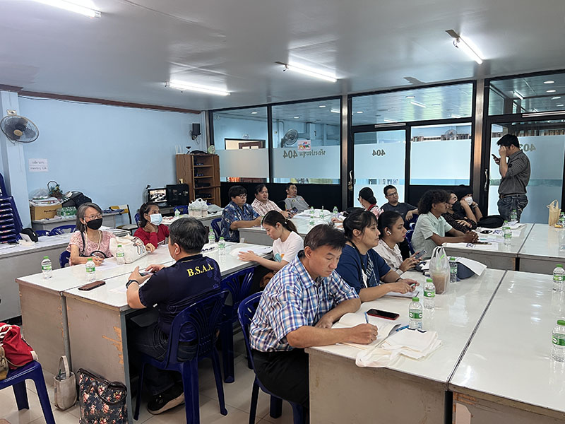 17 Participants mainly person with disabilities and their personal assistant joined the training.
