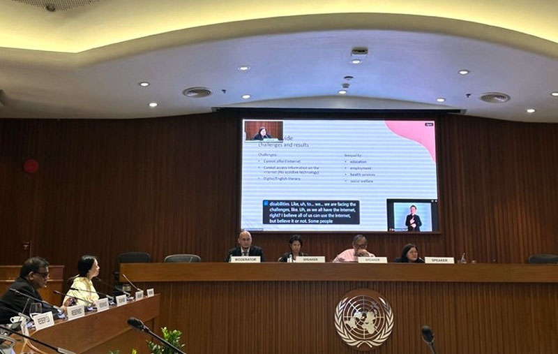 Representatives from DEP and experts from the DIB project share insights on inclusive digitalization and disability employment.