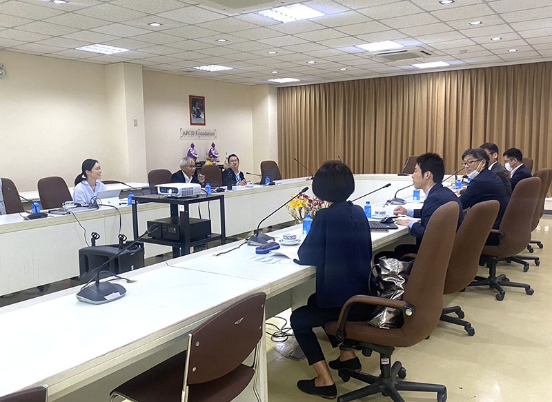 Representatives from APCD and the evaluation team exchanged insights on course structure, participant follow-up, and challenges in implementing inclusive training. 