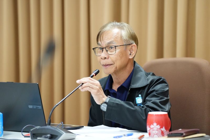 Picture 2: Mr. Somchai Rungsilp, delivered the welcome remarks and highlighted the importance of cross-sector collaboration in promoting disability-inclusive employment in Thailand.