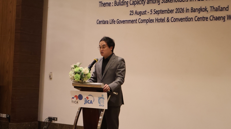 Mr. Kanin Tangtermphong, General Manager of Centara Life Government Complex Hotel, outlined the hotel’s commitment and vision for advancing disability-inclusive employment and business.