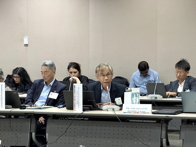 To promote Jakarta Declaration, APCD Representative also highlighted the important of empowerment of self-help group of persons with disabilities at the community level.