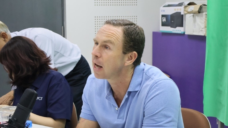 อาจารย์ Kevin Cook ผู้เชี่ยวชาญด้าน Job Coach แลกเปลี่ยนข้อคิดเห็นกับคณะทำงาน Coordinating Platform จากประสบการณ์ในการสนับสนุนและให้คำแนะนำแก่ Job Coach ตลอดการดำเนินโครงการ