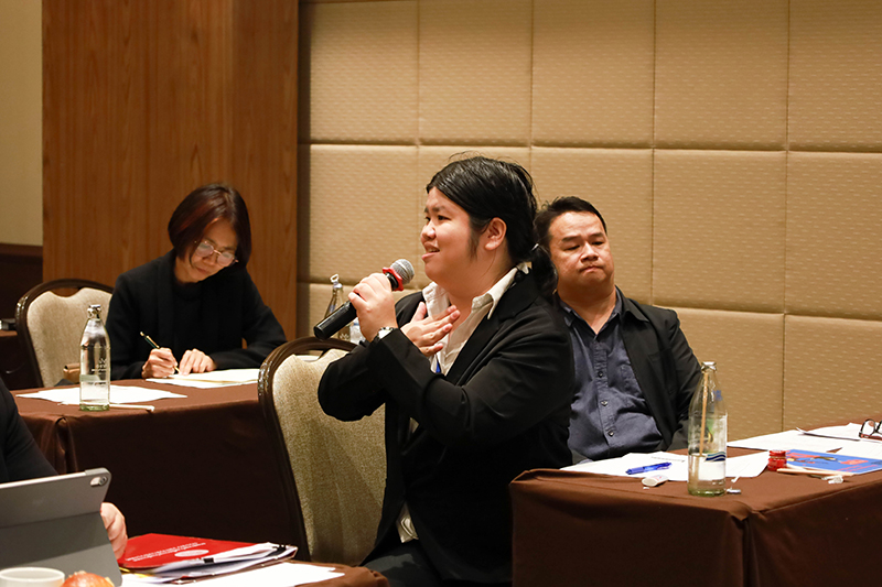 คุณศุภอนงค์ ปัญญาสิริมงคล เจ้าหน้าที่เครือข่ายและความร่วมมือ แบ่งปันข้อมูลเชิงลึกเกี่ยวกับการทำ Network และการเผยแผร่ข้อมูลผ่านแพลตฟอร์ม Google Chat