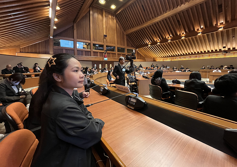 นางสาวศิริพร ประเสริฐชาติ ผู้แทนจาก ศพอ. เข้าร่วมการประชุมที่สำคัญนี้