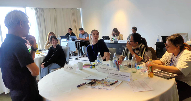 Photo 4: Participants reflected on key takeaways and how they will apply DIDRR principles in their work.