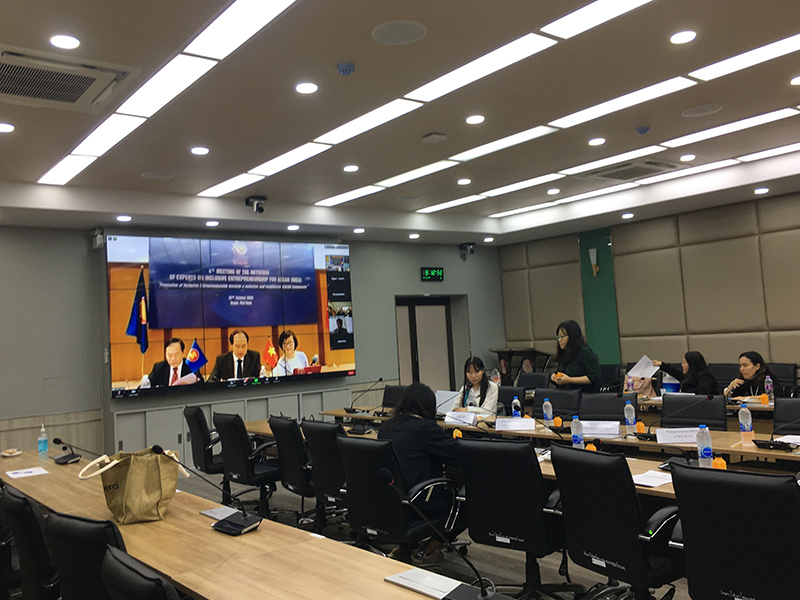 Apcd Attended The Meeting On Network Of Experts On Inclusive Entrepreneurship Of Asean Organized By The Government Of Vietnam On 22 October At The Department Of Empowerment Of Persons With Disabilities