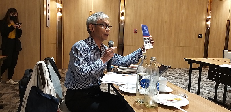 Sharing inputs by Mr. Somchai Rungsilp, APCD's Community Development Manager and show-cased a study of regional implementations in line with international instruments on disability development.