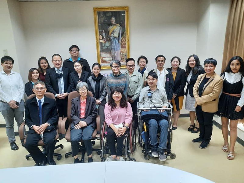 Group photo during closing ceremony