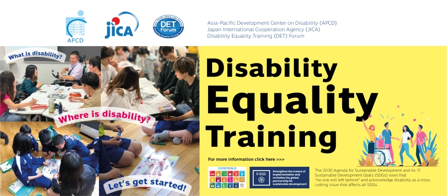 Disability Equality Training (DET) Facilitator Training 2023