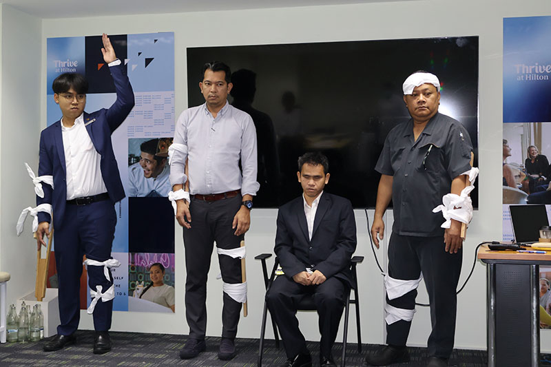 APCD จับมือโรงแรมดับเบิลทรี บาย ฮิลตัน กรุงเทพฯ เพลินจิต ส่งเสริมบริการที่เป็นมิตรและทั่วถึงสำหรับคนพิการ