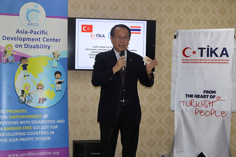 Turkish Embassy Strengthens Disability Inclusion Efforts with Equipment Donation to APCD Foundation  August 25, 2025